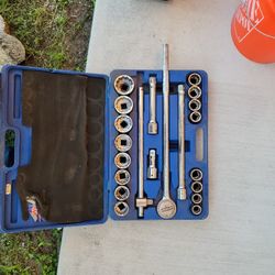 Westward 3/4" Socket Set No 4YP81