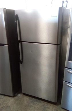 Frigidaire Top Mount Stainless Fridge
