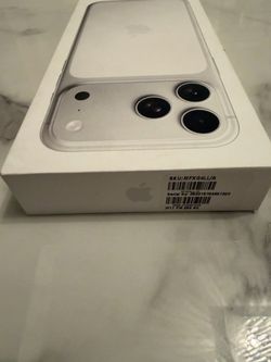 iPhone 17 pro max 256