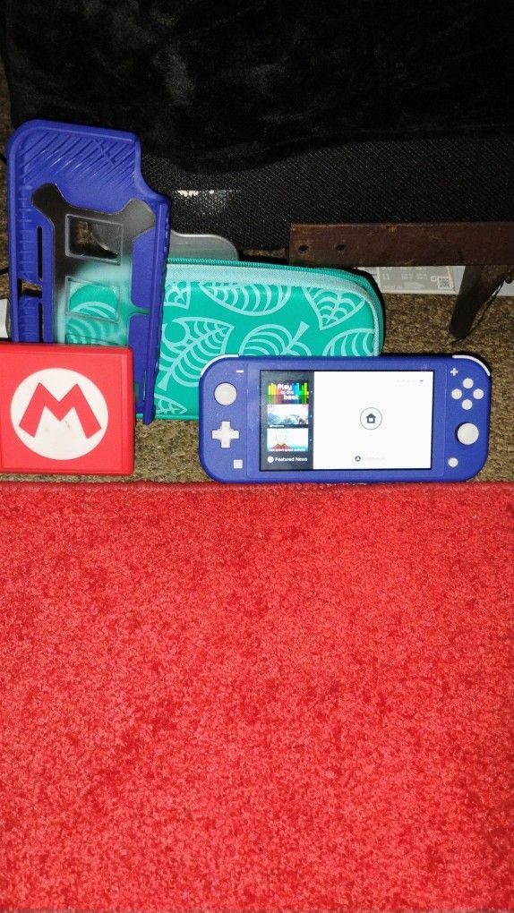 Game For Sale Only Been Used 4 Times. Nintendo Switch Lite With All The Extra https://offerup.com/redirect/?o=QXNzY29yaWVzLk15 Son Got New Game Going