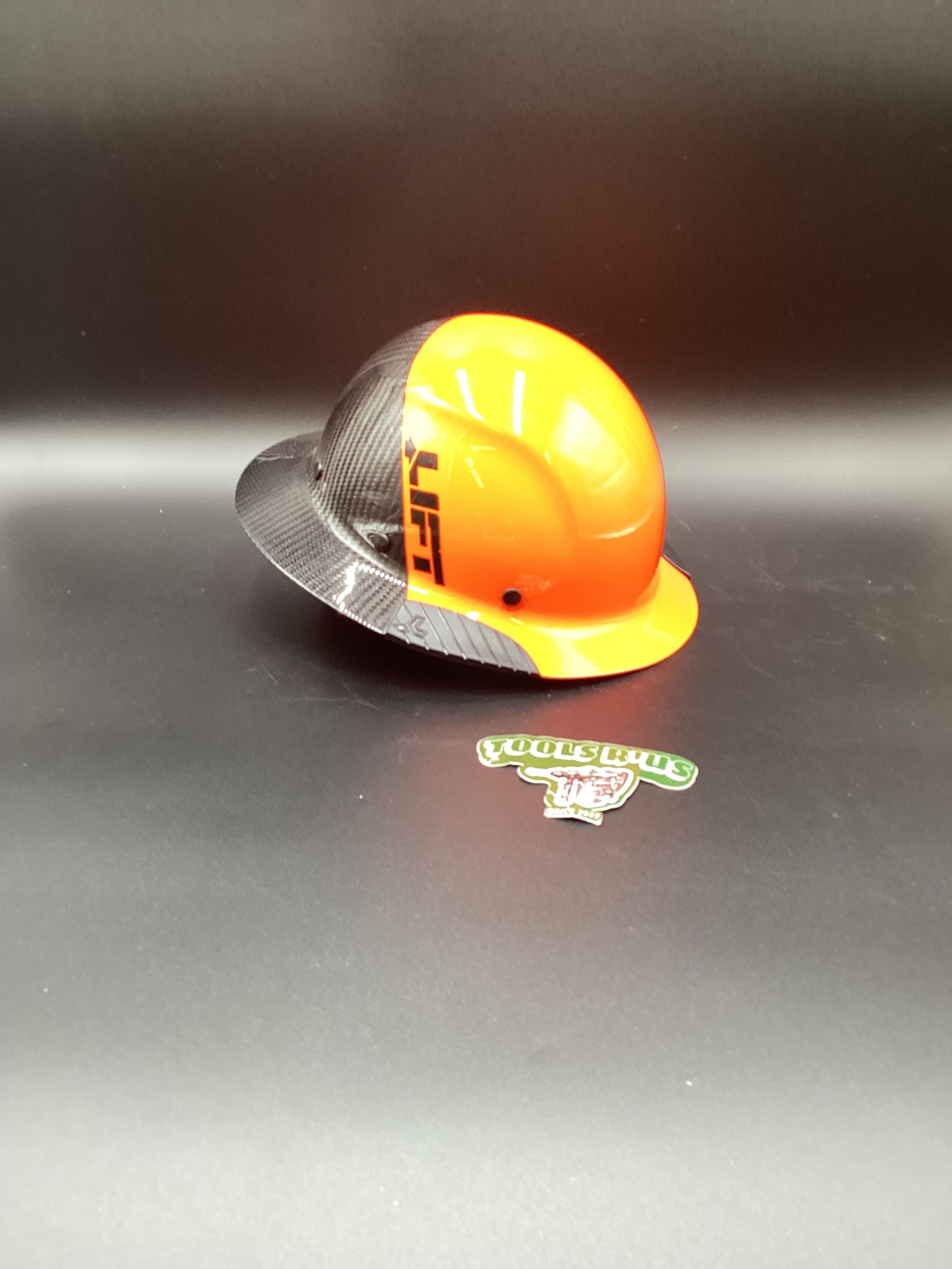 LIFT SAFETY IDAX FULL BRIM HARD HAT CARBON FIBER/ORANGE**(FINANCIAMOS/WE FINANCE)**