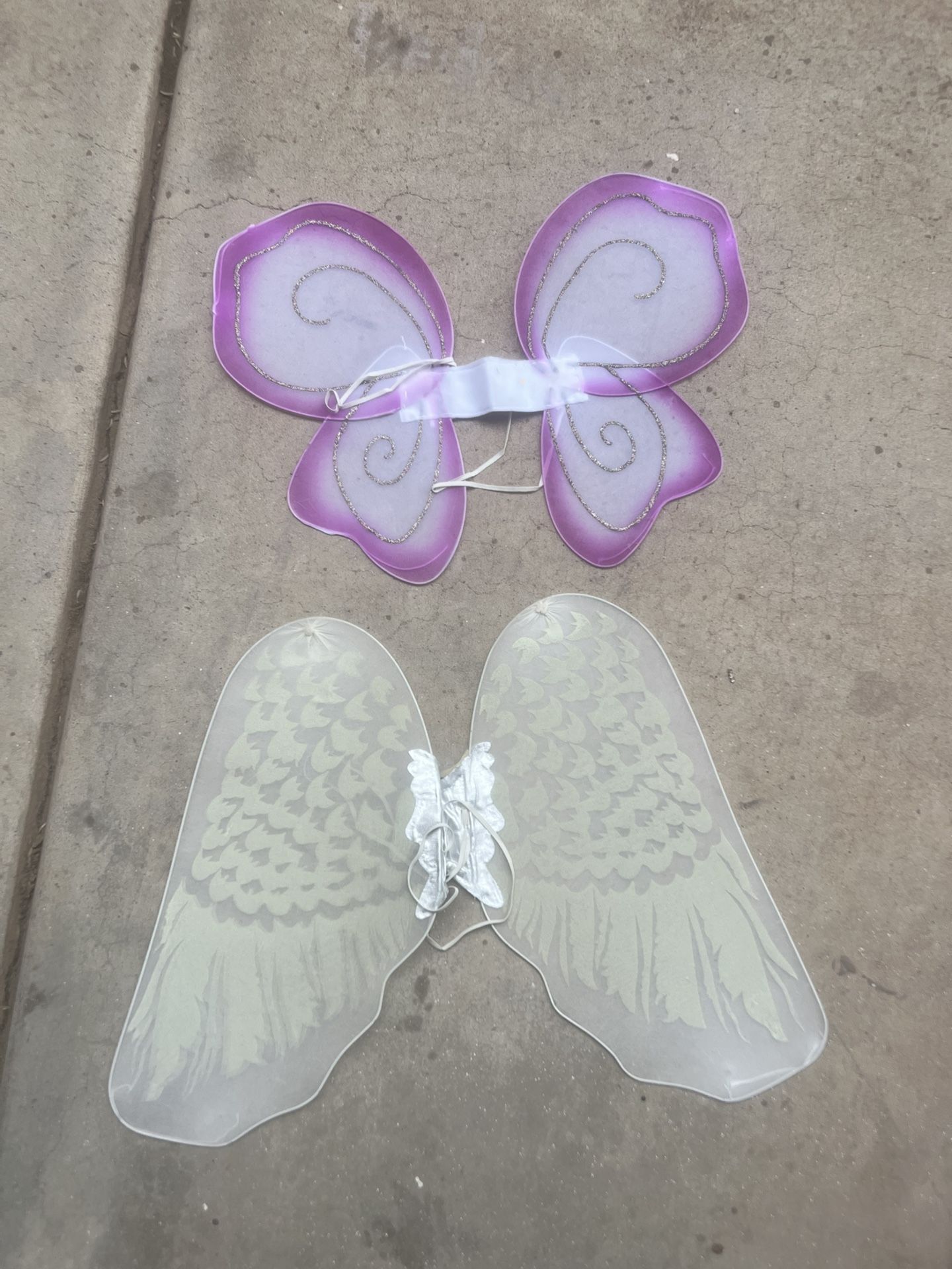 Halloween Angel & Butterfly Wings