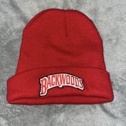 Red Backwoods Beanie