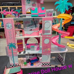 LOL Surprise OMG House of Surprises Real Wood Dollhouse
