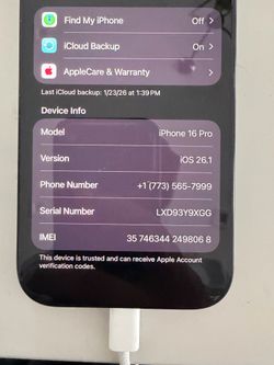 iPhone -6 pro 256gb unlocked