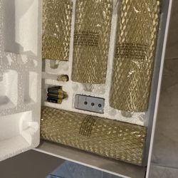 Gold Battery-Operated Flameless Lamps – Home Reflections (Set w/ Remote)