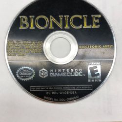 Bionicle For Nintendo GameCube (Disc Has Surface Scratches/Tested & Works)