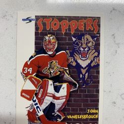 1995-96 Score #322 John Vanbiesbrouck Card Florida Panthers