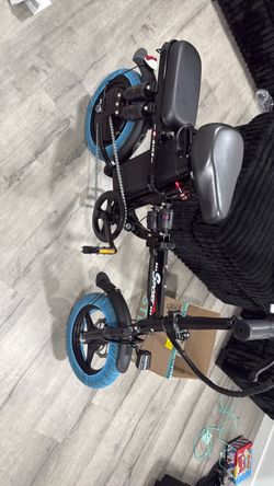 ASKGO Lightweight Folding Ebike 1500W 48V 25MPH 14" Electric bike for Adults