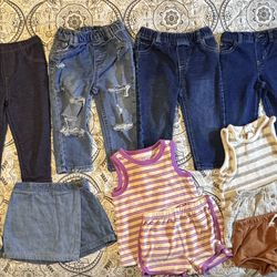 Toddler girls clothes - 18 months 