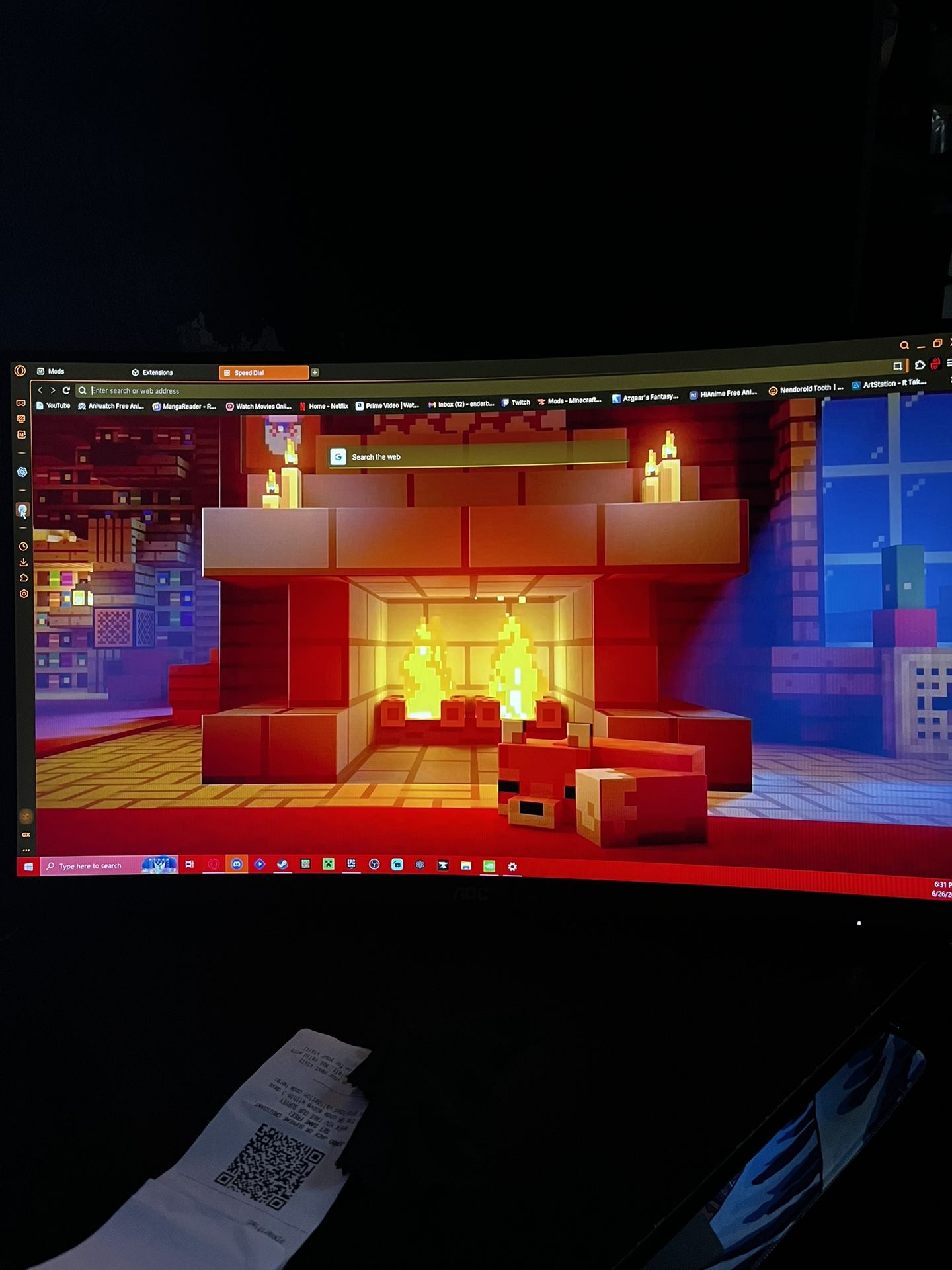 AOC Curved Gaming Monitor