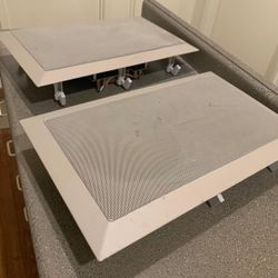 Two MTX HTS28W INWALL SUBWOOFER 400watt DUAL 8" WOOFERS