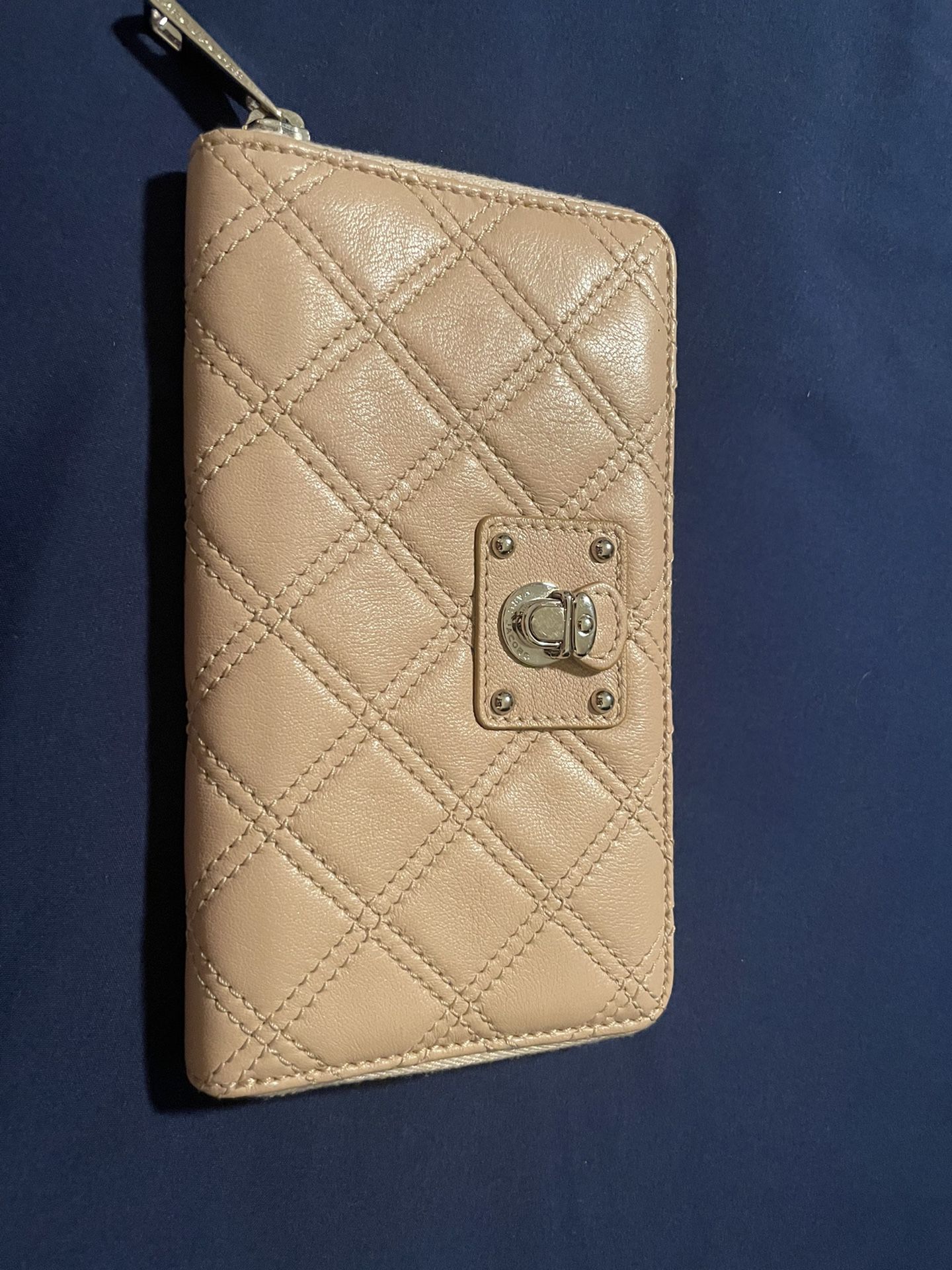Marc Jacobs Quilted Large Zip Wallet  