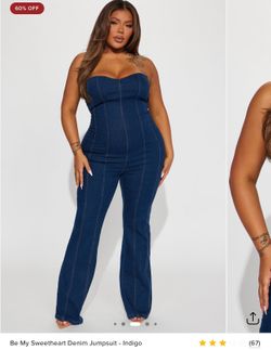 Dark Wash Jumpsuit
