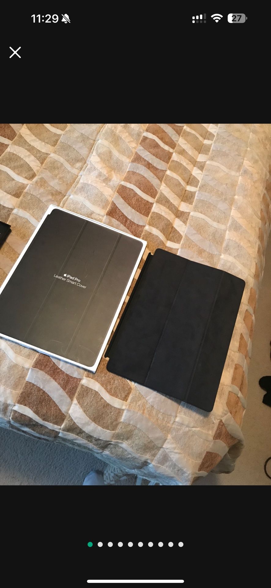 iPad Pro Leather Smart Cover