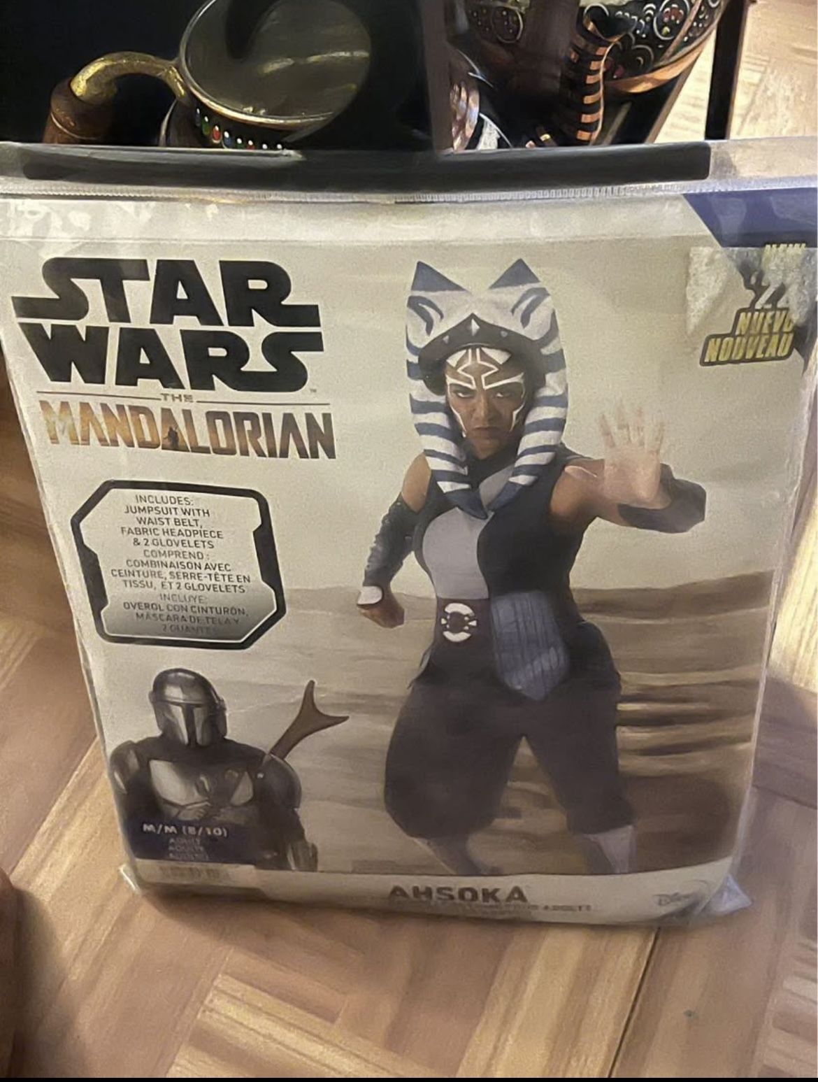 Adult Ahsoka Halloween Cosplay Costume The Mandalorian Size M