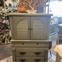 Newly Refinished  Armoire Dresser 