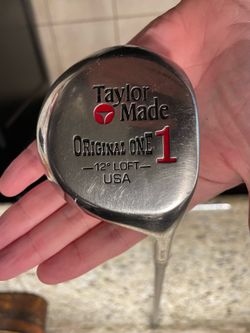 Taylor Made 'ORIGINAL ONE' 1 Metal Wood Driver 12* Right Hand REG Taylite Shaft