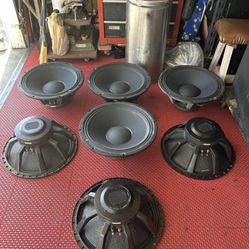 Subwoofer 18” EV 4 Cabinets 7 Drivers Professional Subs With Folded Horns. $150 Each.