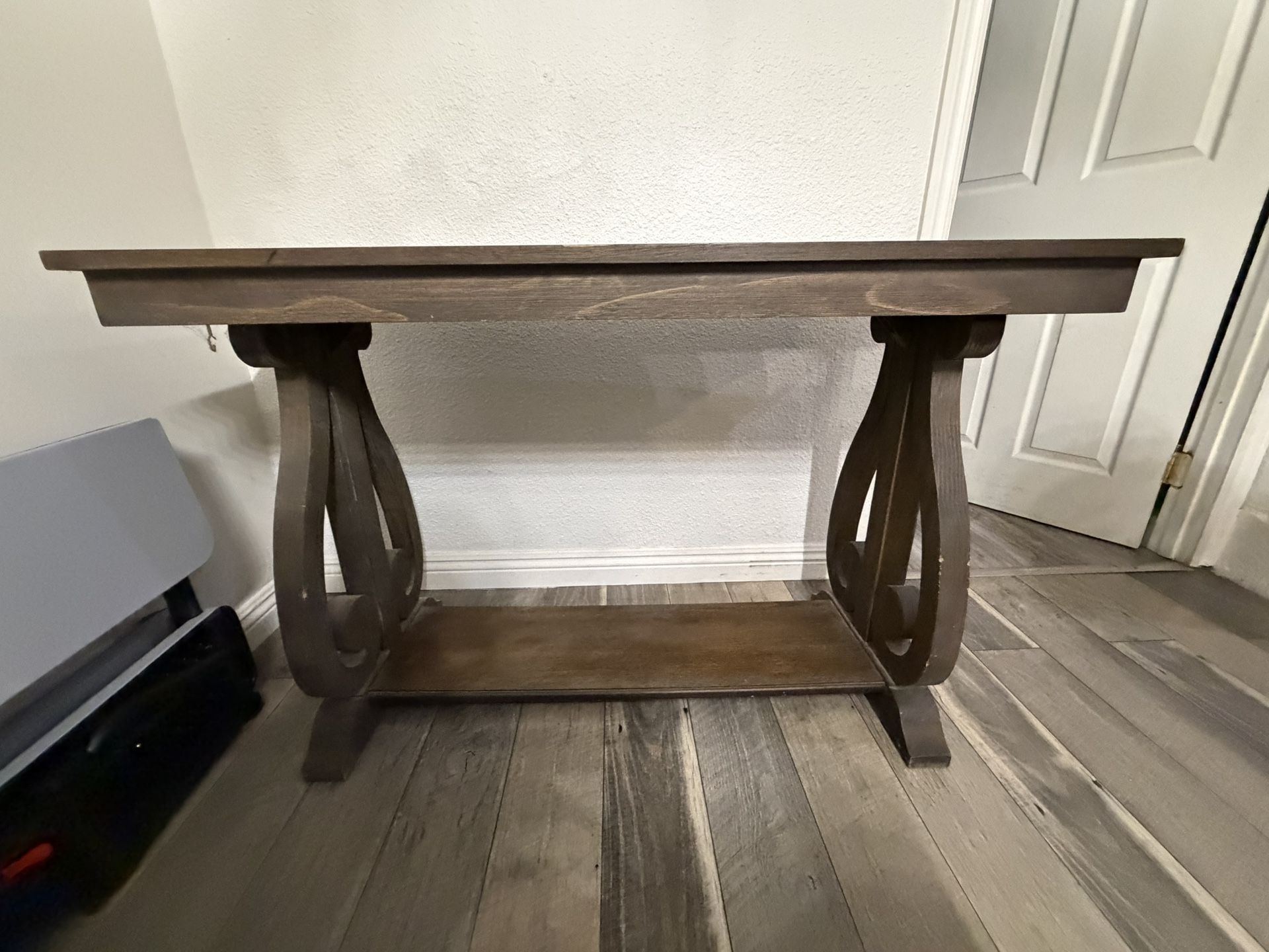 Dark Oak Console Table