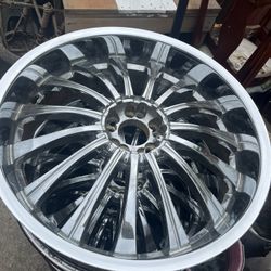 22” Inch Chrome Rims $400