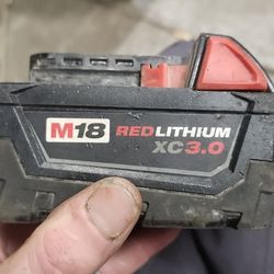 Milwaukee Battery 3ah