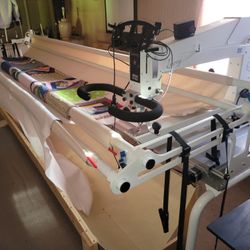 12 ' Lucy Long Arm Sewing Machine 