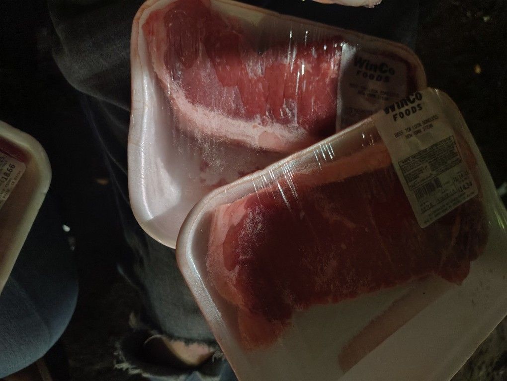 Ribeye Steaks Top sirloin