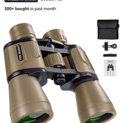 20x50 Binoculars for Adults with Smartphone Adapter