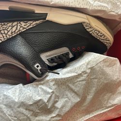 Jordan 3 “Black Cement” 