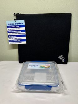 New! Sandwich Box and Cool Pouch