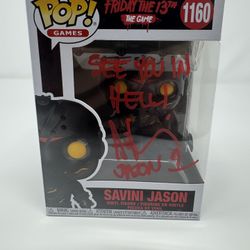 Jason Savini Funko Pop #1160 from Friday the 13th: The Game.