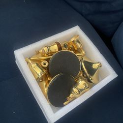 6 Pcs Gold Candle holders