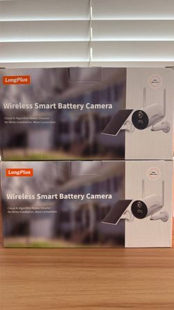 LongPlus Wireless Smart solar panel Battery Camera