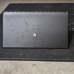 Ram 1500 in floor storage security lid.