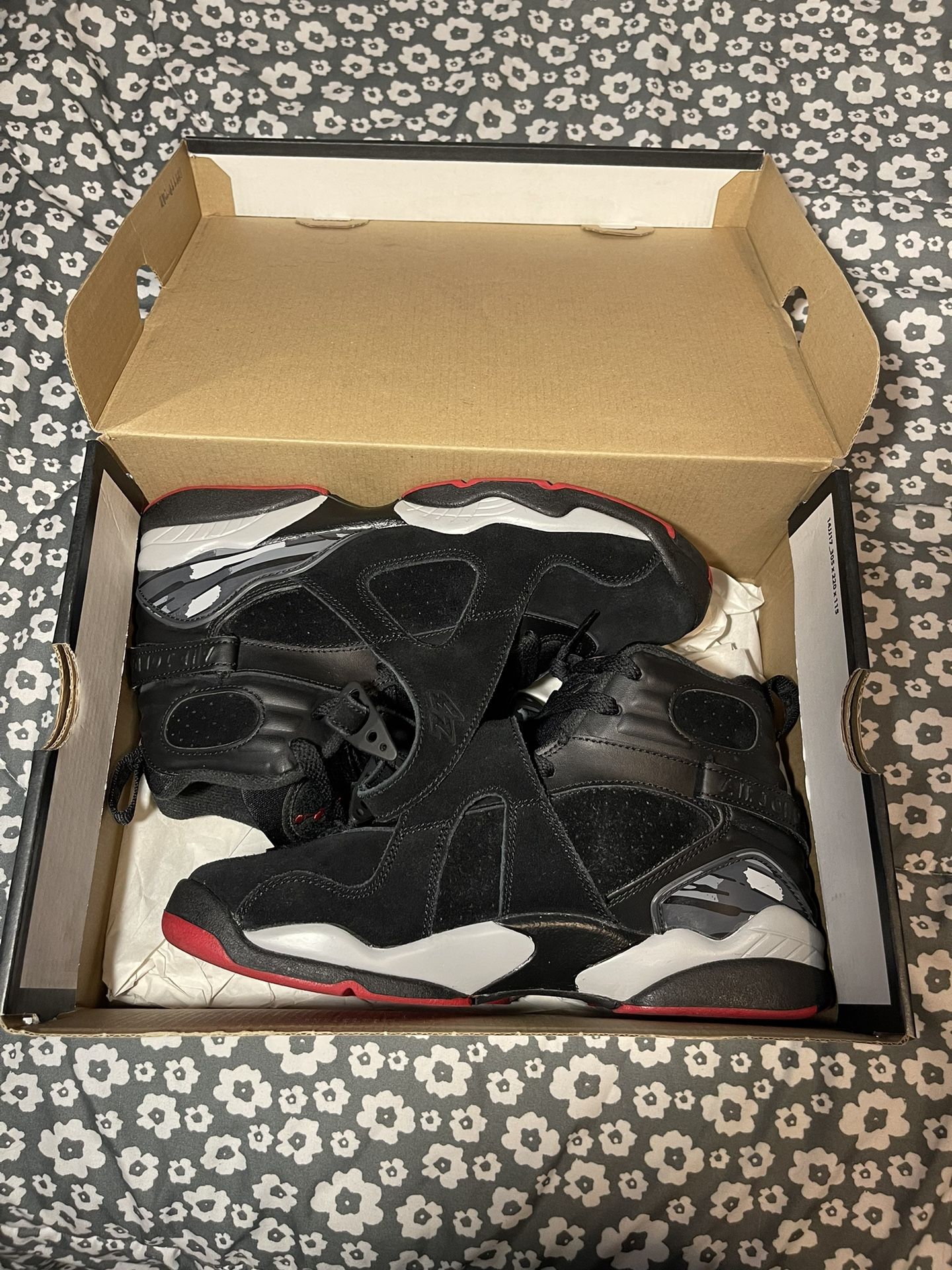 Jordan 8 “Black Cement”