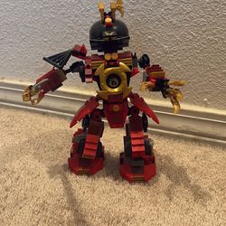 Lego Ninjago Samurai Mech 9448 Almost Complete 