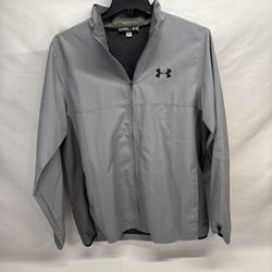 Under Armour Gray Zip Up Running Jacket 