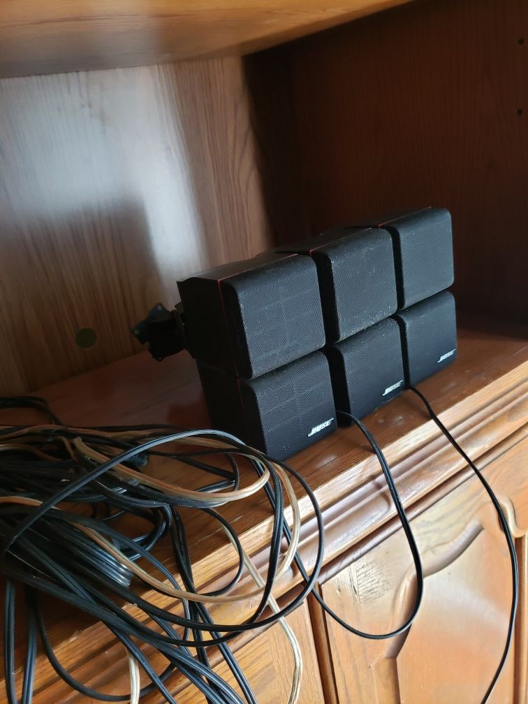 6 Bose Surround Sound Redline Speakers