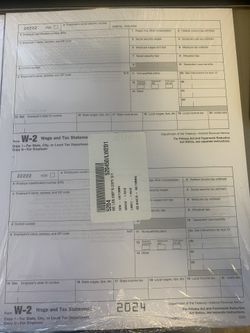 2024 W-2 Forms
