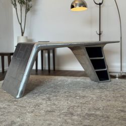 Timothy Oulton Aviator Blackhawk Desk - Delivery Available