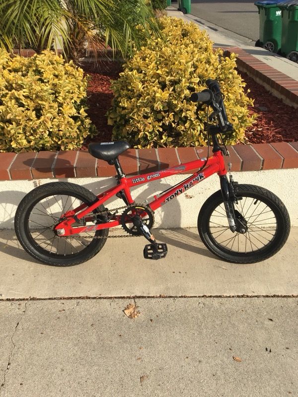 Tony Hawk Little Grom 16” Boys Bike (Ages 4-7)