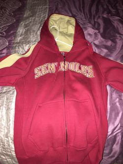 Florida State Hoodie purchased from the college store