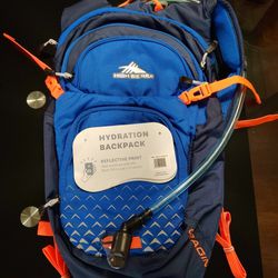 High Sierra Hydration Backpack With Reflective Coating