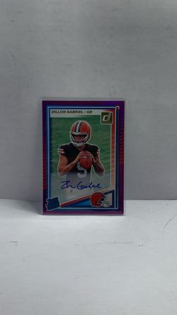 Dillon Gabriel Donruss Rated Rookie Auto /150