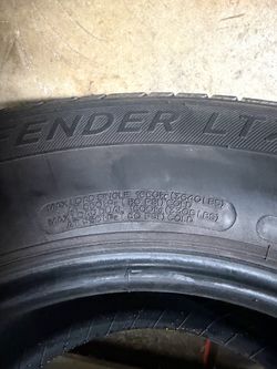 4 Michelin LT 275/70R18