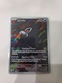 Pokemon card Zarude