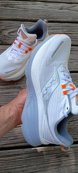 Saucony hurricane 24 running shoes..  Hoka Nike Asics Brooks track walking shoes