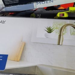 Glacier Bay Gold Finish Faucet New In Box