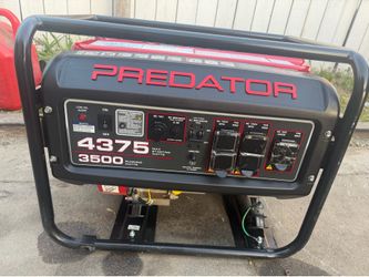 PREDATOR 4375 Watt Gas-Powered Portable Generator with CO SECURE Technology
